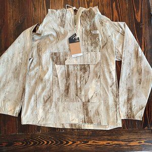 The North Face Large NEW w Tags Mens Quarter Zip Hooded Pullover Jacket Hunting